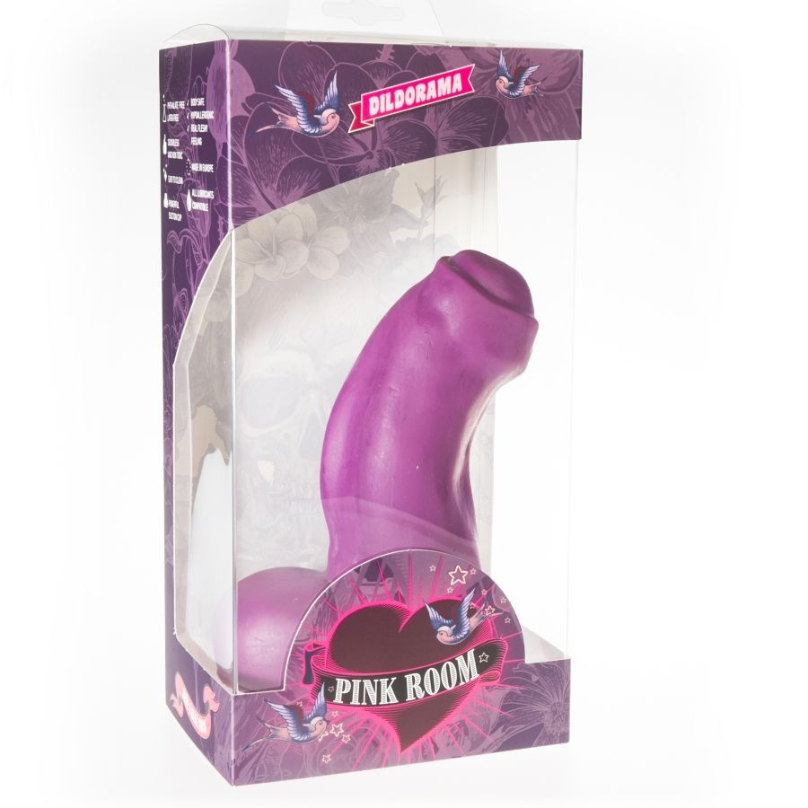 PINK ROOM - NESTOR REALISTIC DILDO PURPLE 16.5 CM - Image 2