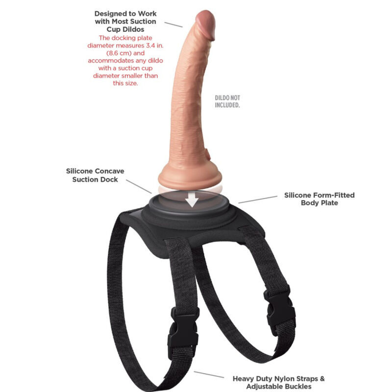 PIPEDREAMS - BODY DOCK LAP STRAP HARNESS - Image 5