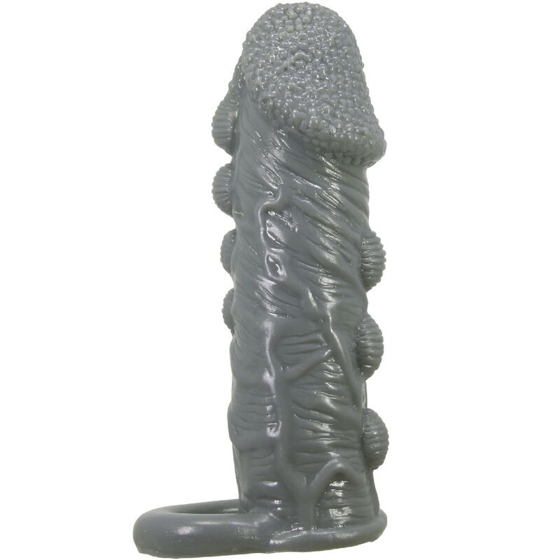 PRETTY LOVE - REALISTIC PENIS ENLARGER AND DELAY SLEEVE GREY - Image 2