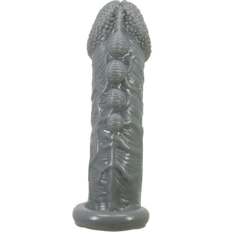 PRETTY LOVE - REALISTIC PENIS ENLARGER AND DELAY SLEEVE GREY - Image 4