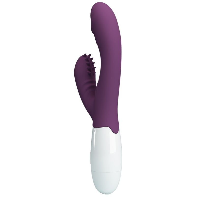 PRETTY LOVE - ANDRE RABBIT VIBRATOR & G-POINT STIMULATOR PURPLE - Image 3