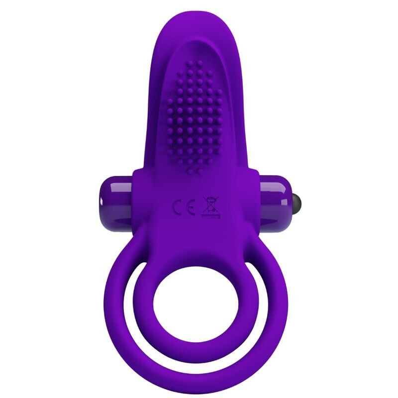 Pretty Love - Anneau Pénis Vibrant Violet - Image 2