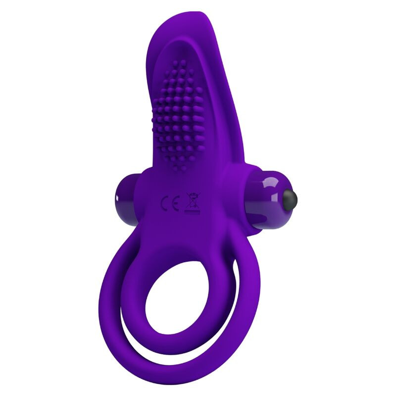 Pretty Love - Anneau Pénis Vibrant Violet - Image 4