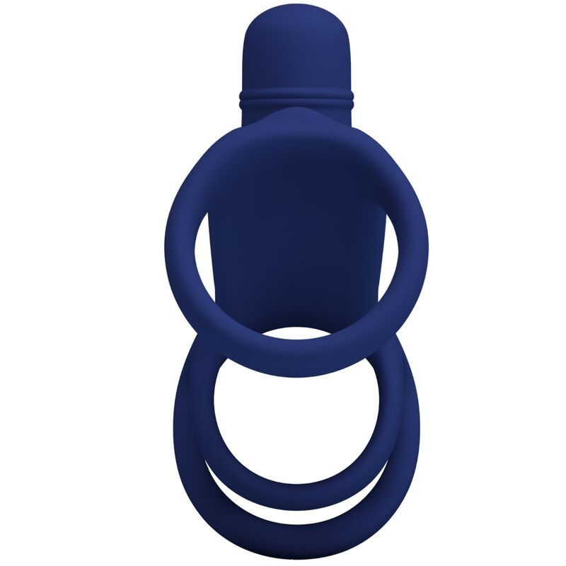 Pretty Love - Anneau Vibrant Elish Avec Extension Bleu - Image 3