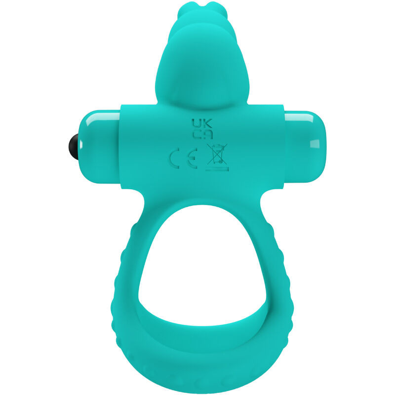 Pretty Love - Anneau Vibrateur Lapin Vert Figgy - Image 2