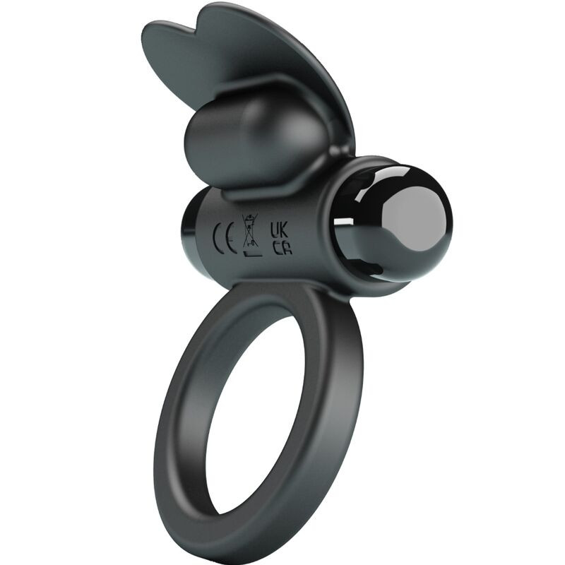 PRETTY LOVE - DEBONAIRE VIBRATING RING RABBIT 10 VIBRATIONS BLACK - Image 2