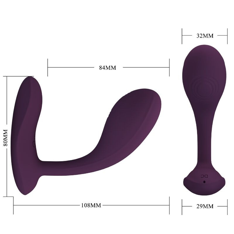 PRETTY LOVE - BAIRD AANBRAAK LILA OPLAADBAAR G-SPOT 12 VIBRATIES - Image 3