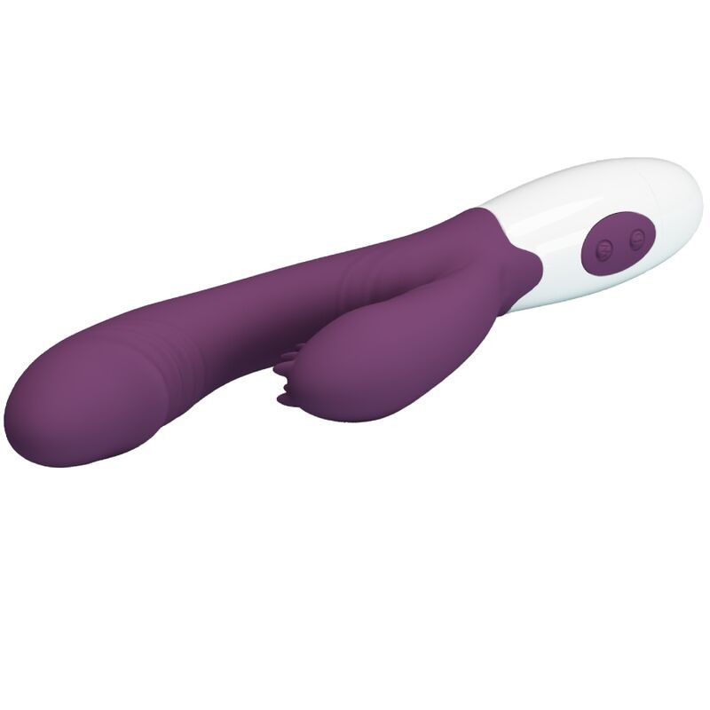 Pretty Love - Butterfly Kiss Vibrateur Rabbit Et Stimulateur De Point G Violet - Image 5