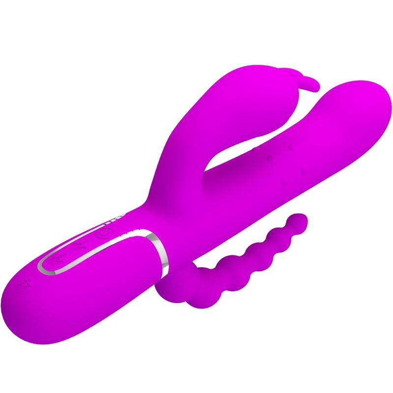Pretty Love - Cammy Triple Vibrateur Multifonction 4 En 1 Rose - Image 4