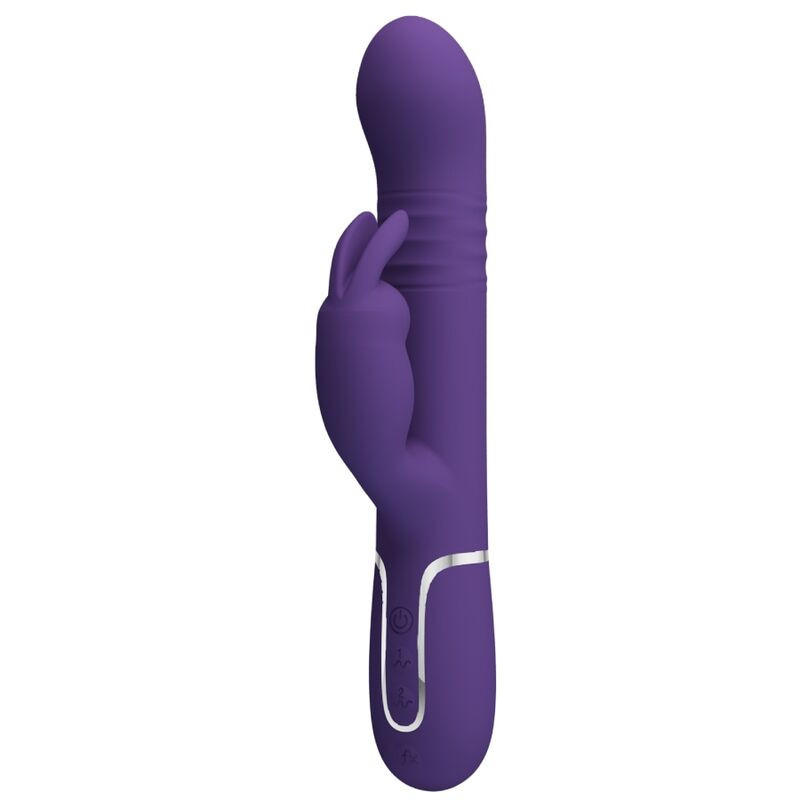 Pretty Love - Coale Vibrateur  Rabbit 4 En 1 Violet - Image 2