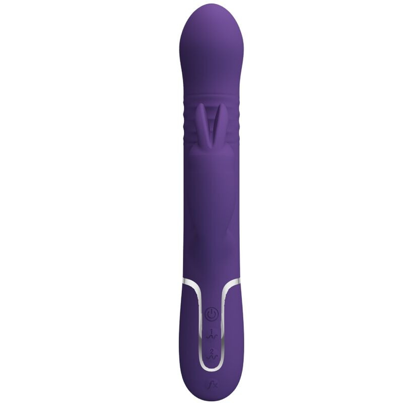 Pretty Love - Coale Vibrateur  Rabbit 4 En 1 Violet - Image 3