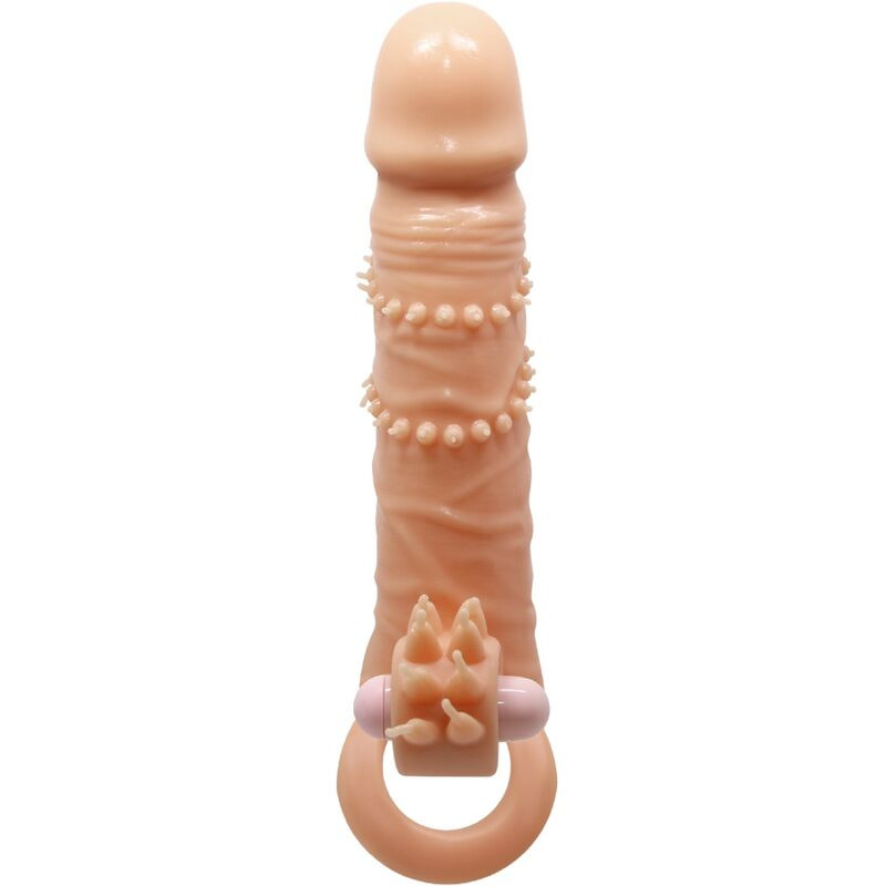 Pretty Love - Connor Manchon De Pénis + Stimulateur De Clitoris Chair - Image 2