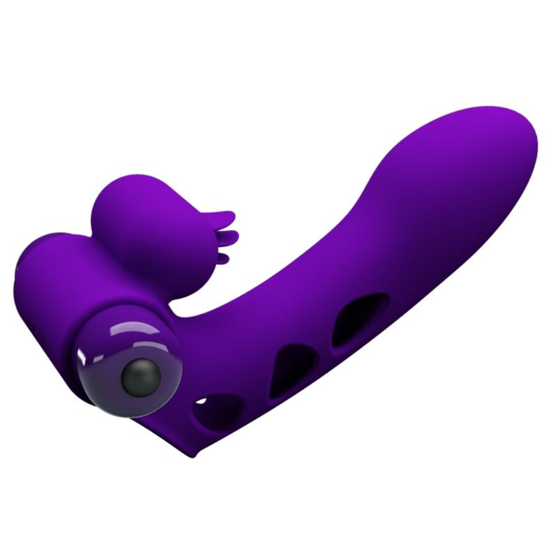 Pretty Love - Couvercle De Doigt Vibrateur Orlando Violet - Image 3