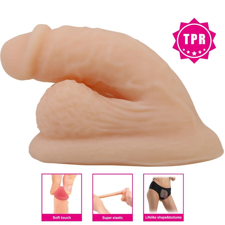PRETTY LOVE - WILDON ULTRA REALISTIC AND ELASTIC DILDO 10 CM NATURAL - Image 5