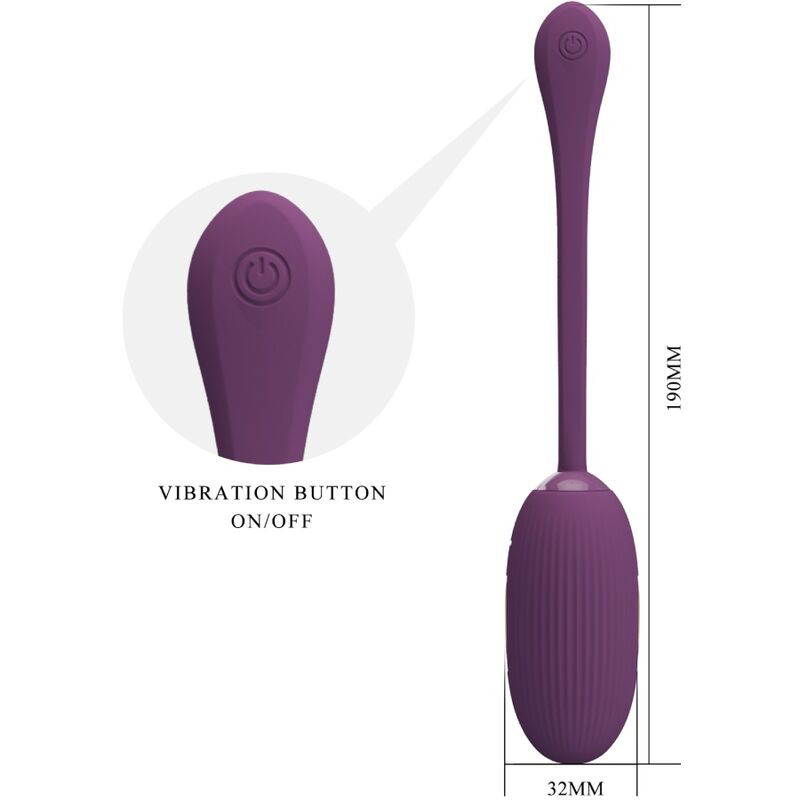 Pretty Love - Doreen Oeuf Vibrant Rechargeable Violet - Image 4