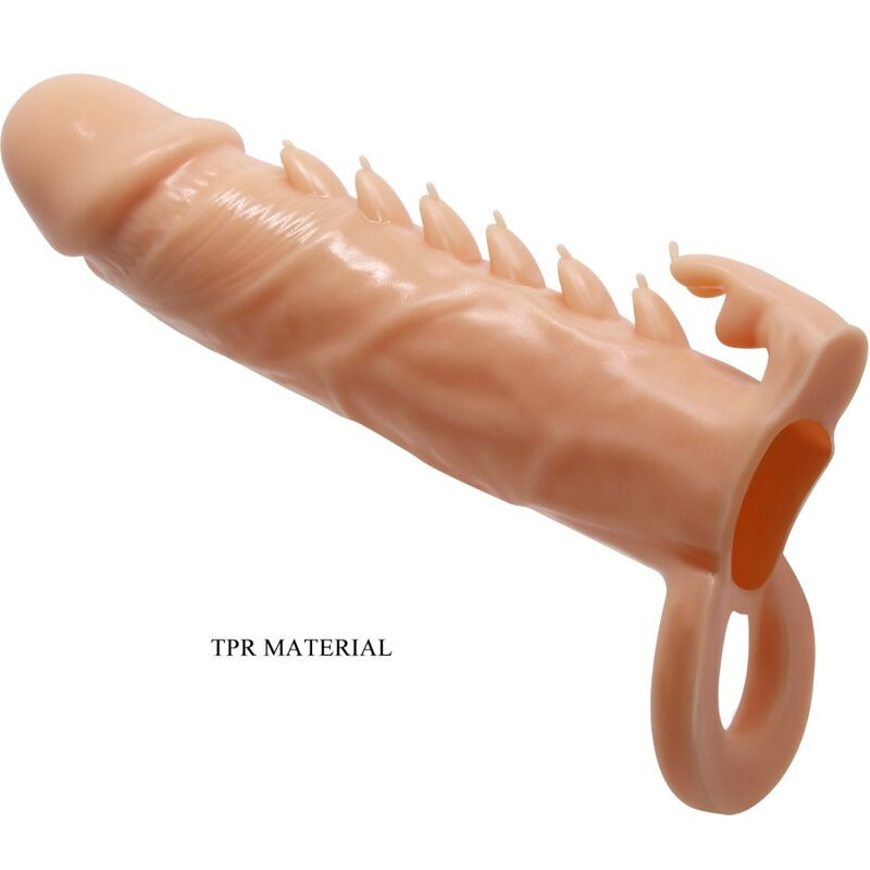 PRETTY LOVE - EMMIT PENIS SLEEVE + CLITORIS STIMULATOR FLESH - Image 2
