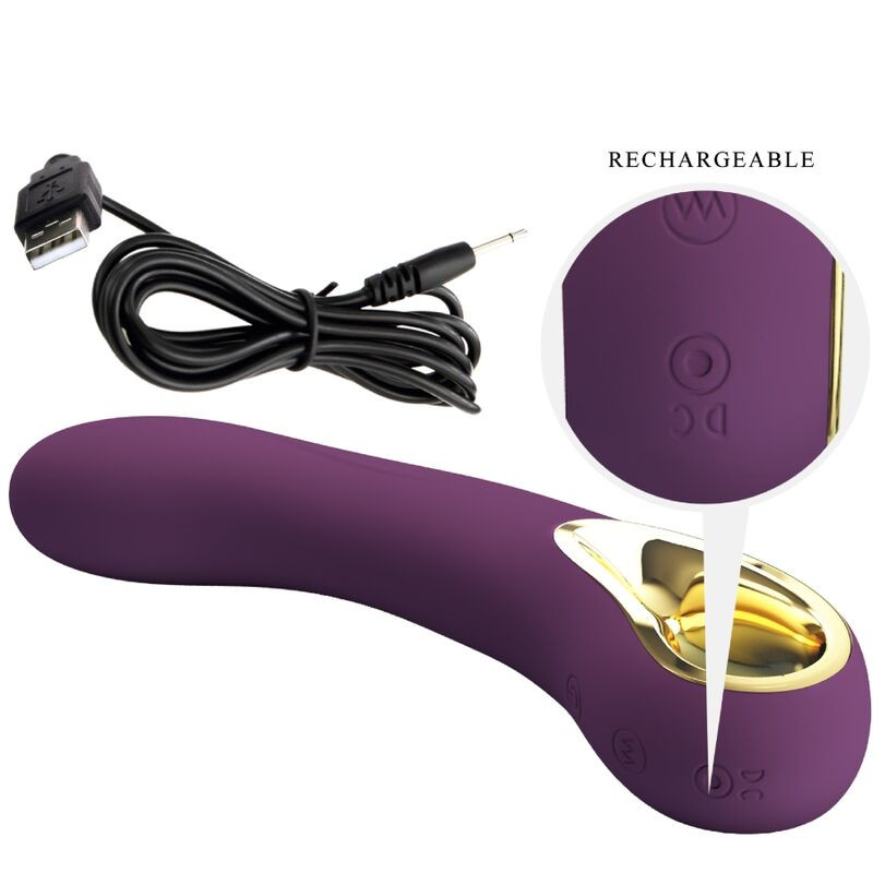 Pretty Love - Ethan Vibrateur Rechargeable Violet - Image 5
