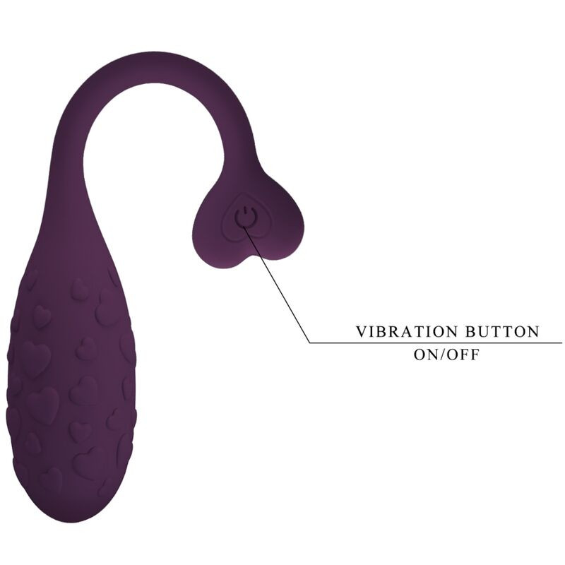 PRETTY LOVE - FISHERMAN APP CONTROLLED  VIBRATING EGG LILA - Image 5