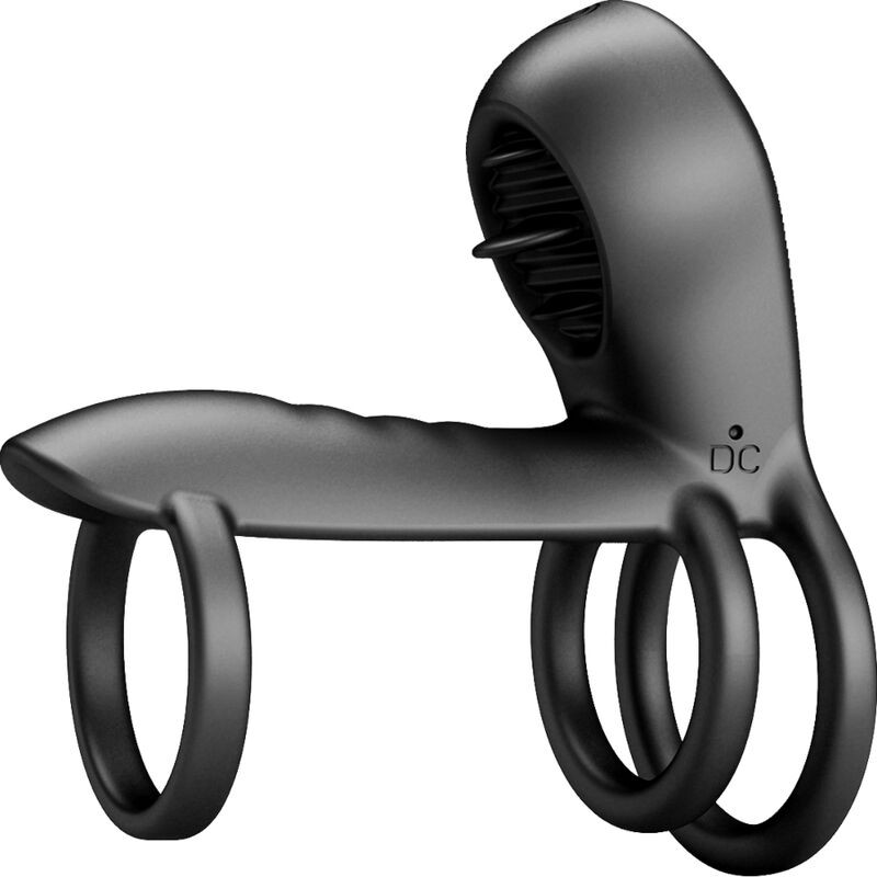 Pretty Love - Jammy Penis Sheath 12 Vibrations With Rechargeable Silicone Tongue - Image 3