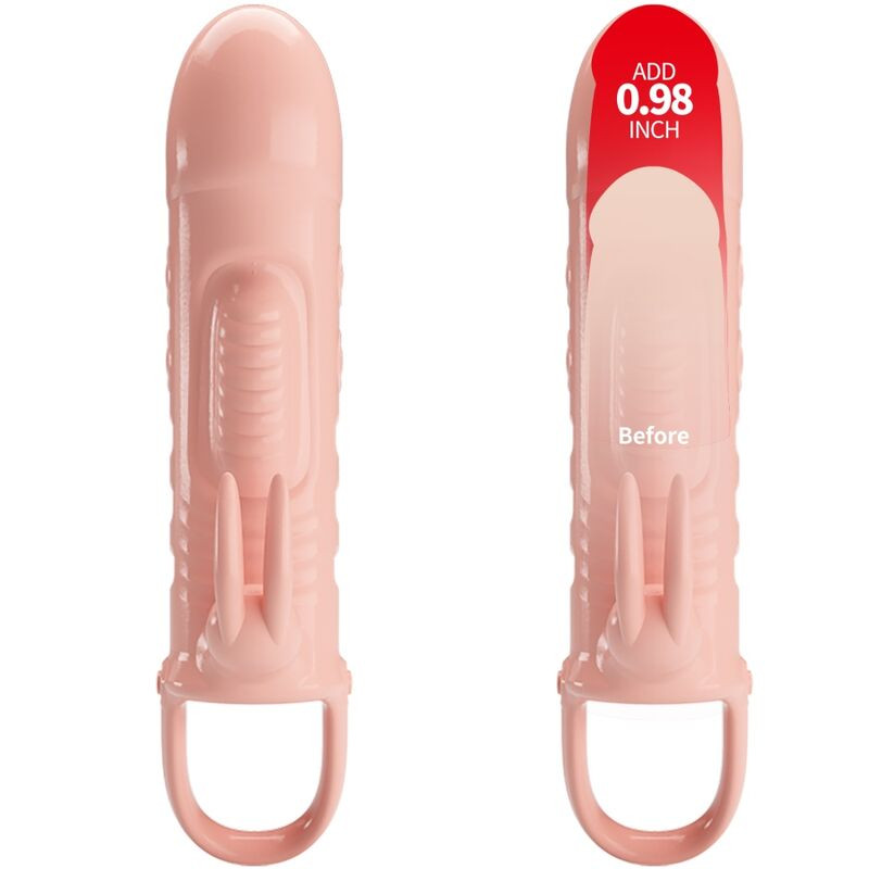 Pretty Love - Natuurlijke Konijn Penis Sleeve Sloane - Image 2