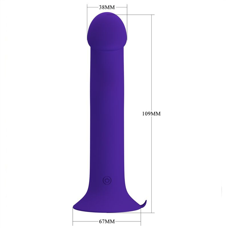 Pretty Love - Gode Vibrant Murray Youth Et Violet Rechargeable - Image 4