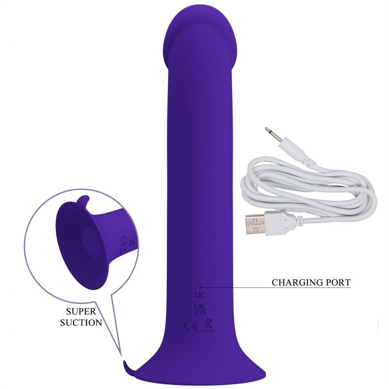 Pretty Love - Gode Vibrant Murray Youth Et Violet Rechargeable - Image 5