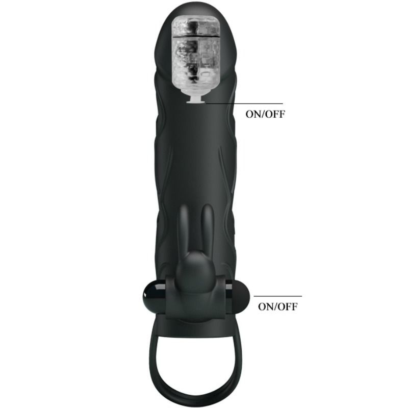 Pretty Love - Housse En Silicone Avec Vibration 14 Cm 2.0 - Image 4