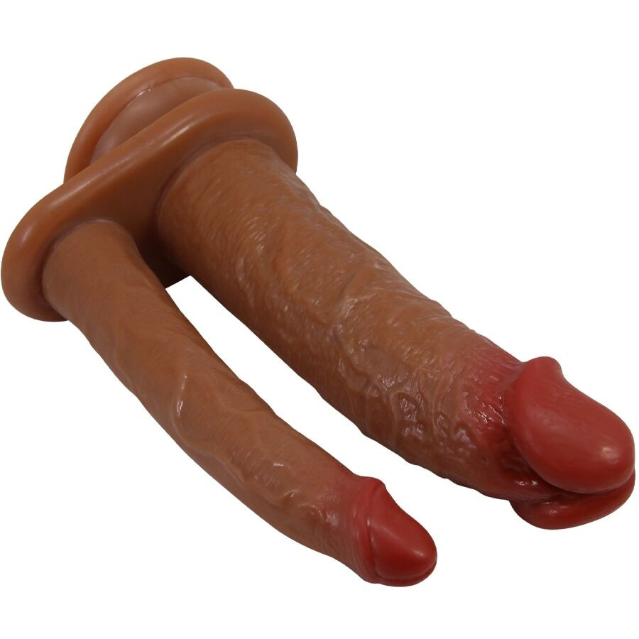 Pretty Love - Hulbert Double Dildo Realistisch Met Vibratie Mulato - Image 3