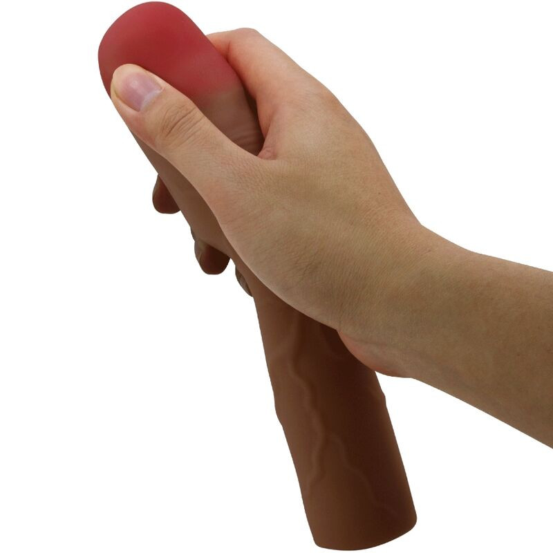 Pretty Love - Kylian Manchon Pénis Avec Extension 7,6 Cm Mulâtre - Image 4