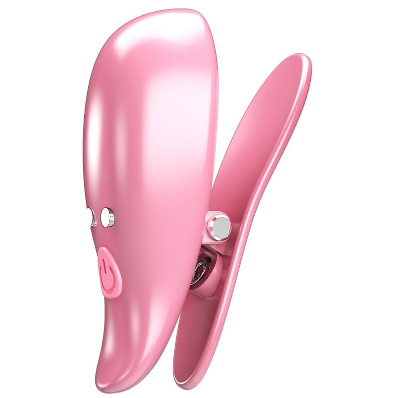 Pretty Love - Leaf Tepelknijper Vibrerend Roze - Image 2