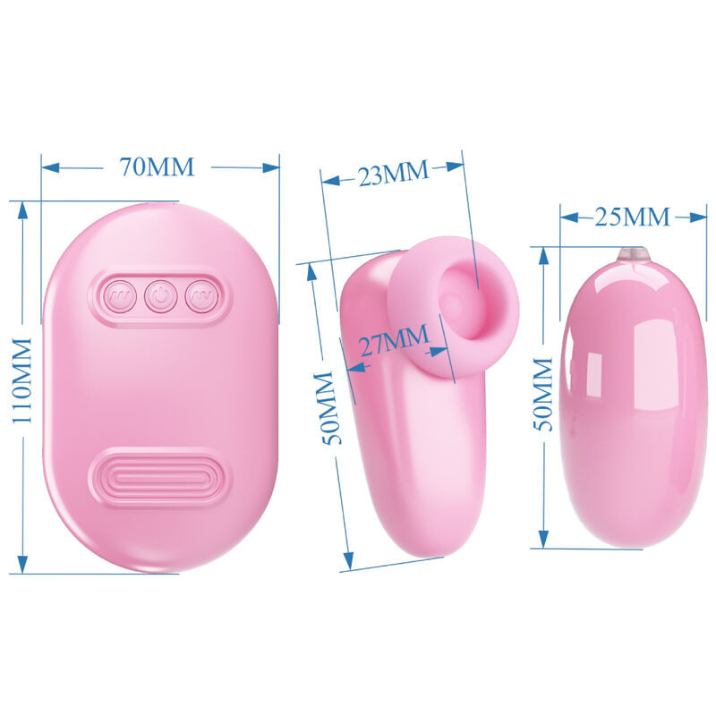 Pretty Love - Magic Box Balle Vibrante & Stimulateur Rose - Image 5