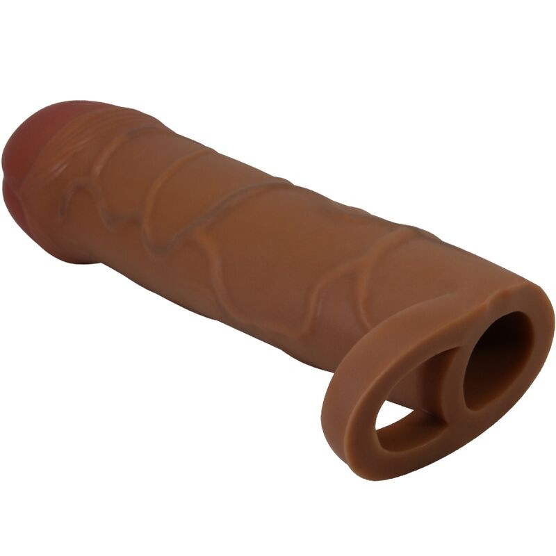 PRETTY LOVE - BUNION PENIS SLEEVE WITH 2.5 CM EXTENSION MULATTO - Image 2