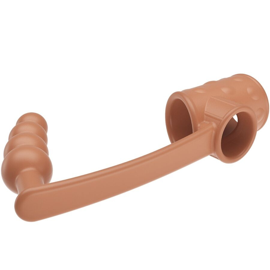Pretty Love - Manchon Pénis Avec Plug Anal Naturel - Image 3