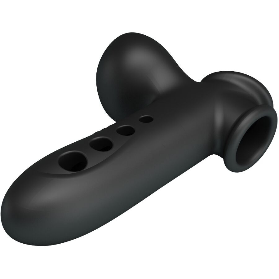 Pretty Love - Crane Penis Sleeve With Airbag Black - Image 5