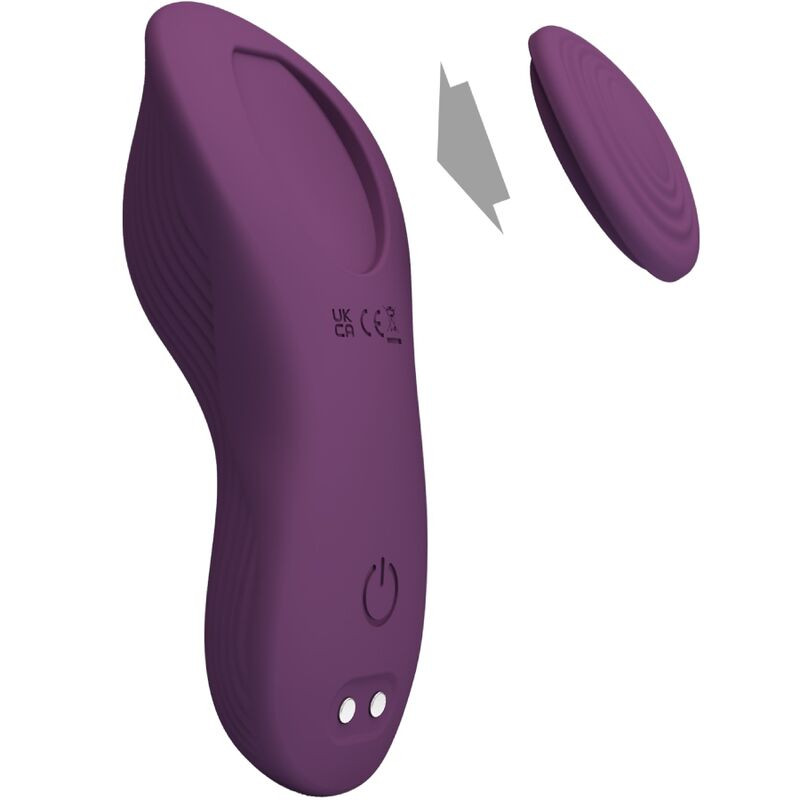 Pretty Love - Mane Lay On Masseur De Clitoris 10 Vibrations Télécommande Violet - Image 3