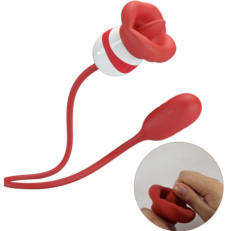 Pretty Love - Masturbateur  Bouche Rouge Aliyah - Image 2