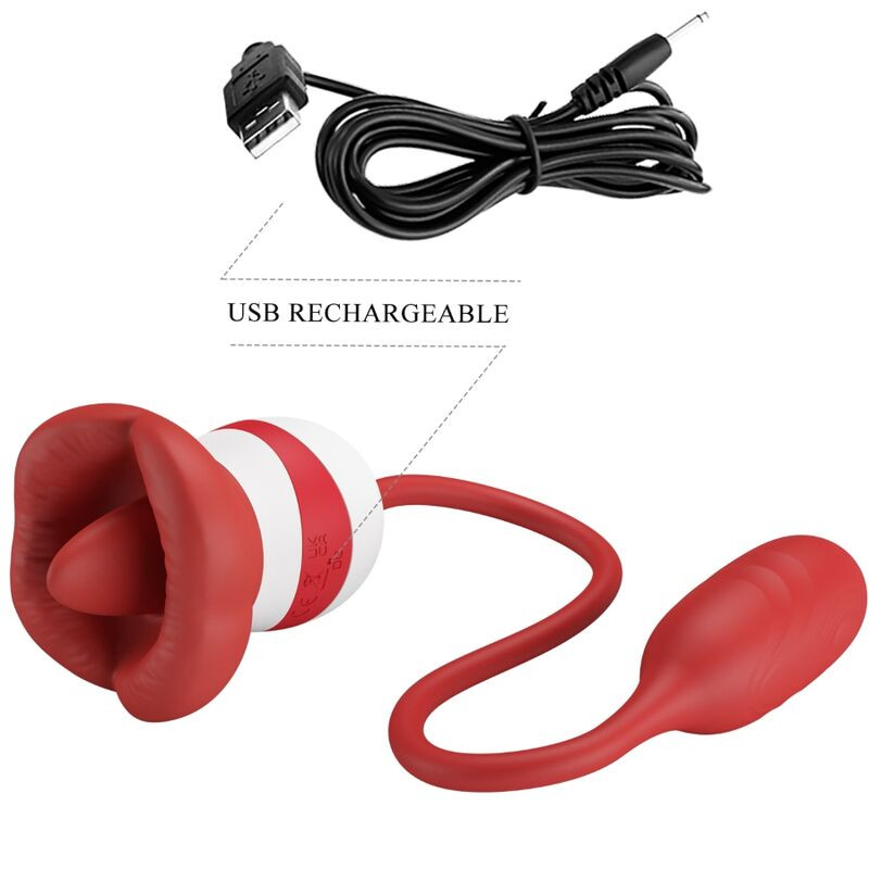 Pretty Love - Masturbateur  Bouche Rouge Aliyah - Image 4