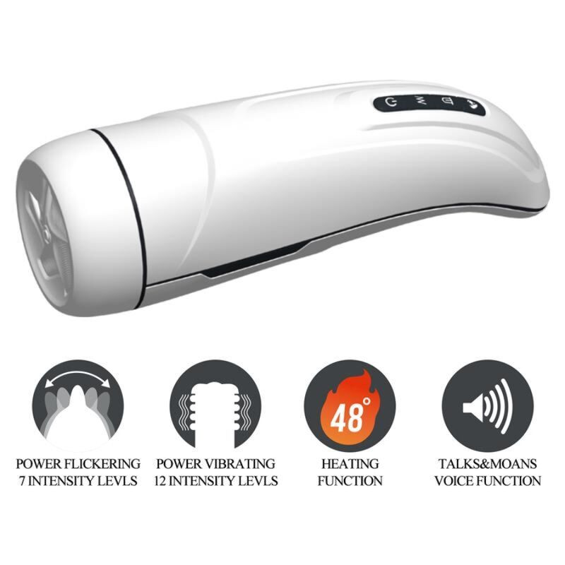 PRETTY LOVE - MARISSA MALE MASTURBATOR VIBRATION, HEAT, VOICE AND SUCTION - Image 5