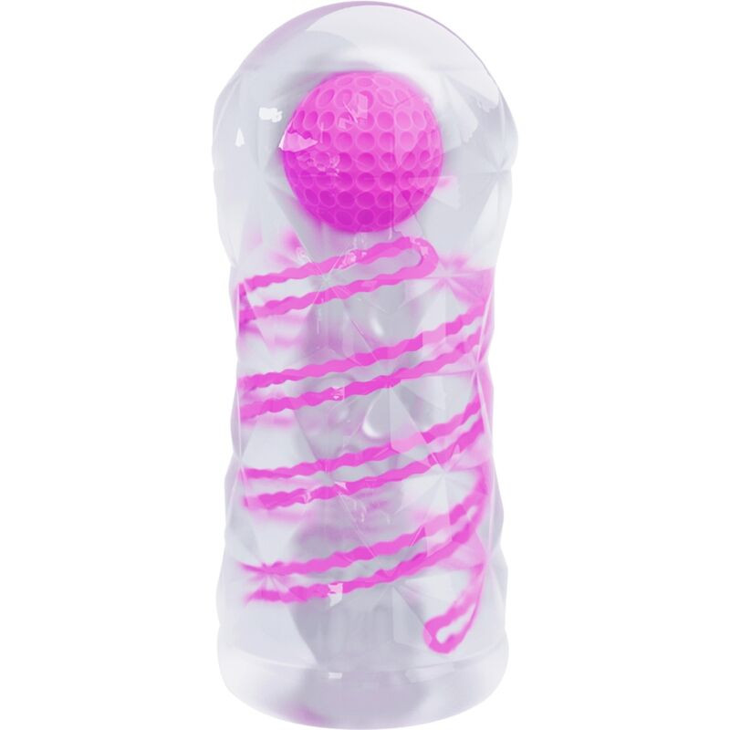 Pretty Love - Masturbateur Masculin Fantasy Avec Spirale Interne Et Balles Transparentes - Image 2