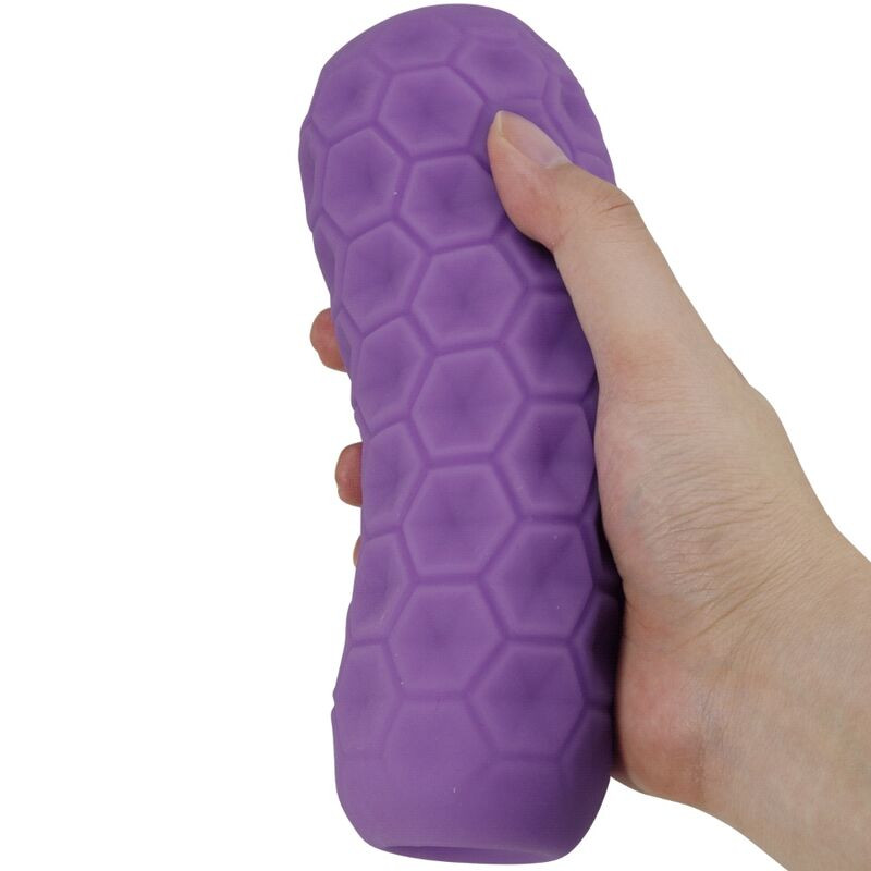 PRETTY LOVE - MASTURBATEUR POUR HOMME À DEUX BOULES VIOLET - Image 2