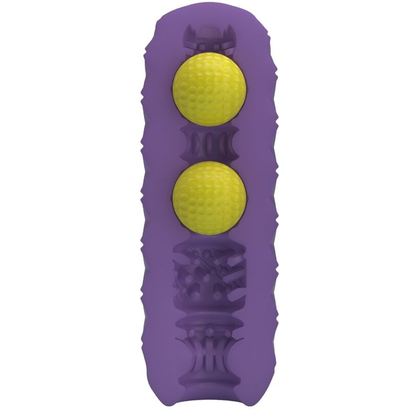 PRETTY LOVE - MASTURBATEUR POUR HOMME À DEUX BOULES VIOLET - Image 4