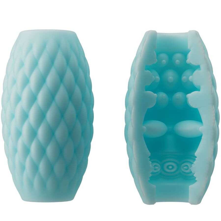 Pretty Love - Masturbateur Pour Homme En Silicone Athena Eros Bleu Ciel - Image 2