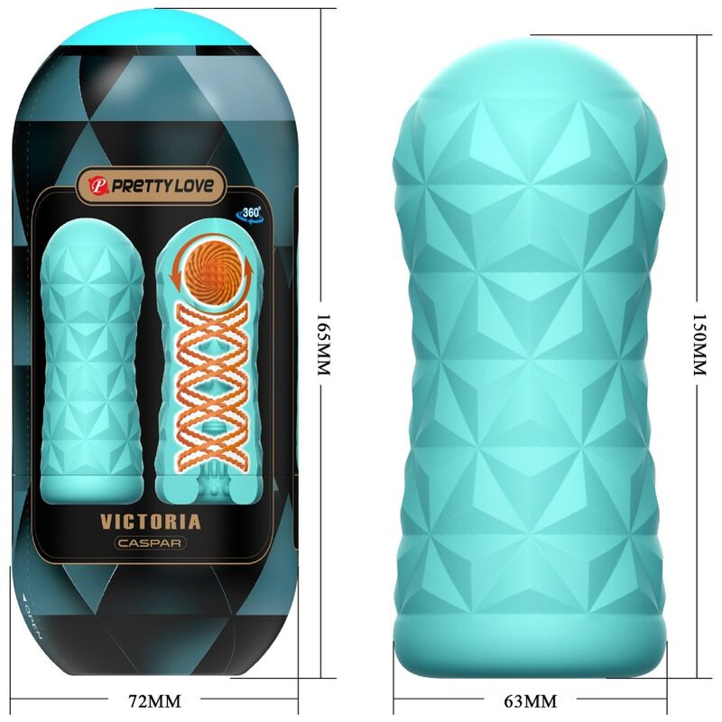 Pretty Love - Masturbateur Victoria Caspar Vert Aqua - Image 4