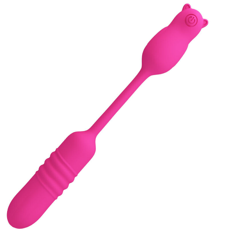 PRETTY LOVE - NOBIKUMA ROZE SILICONE VIBRERENDE BAL - Image 2