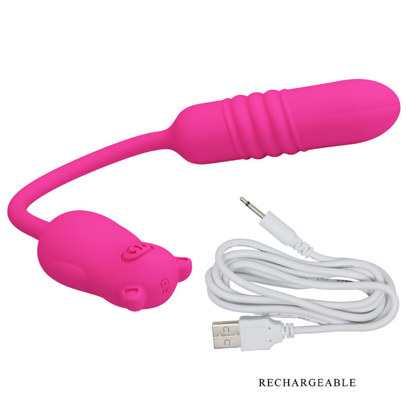 PRETTY LOVE - NOBIKUMA ROZE SILICONE VIBRERENDE BAL - Image 5