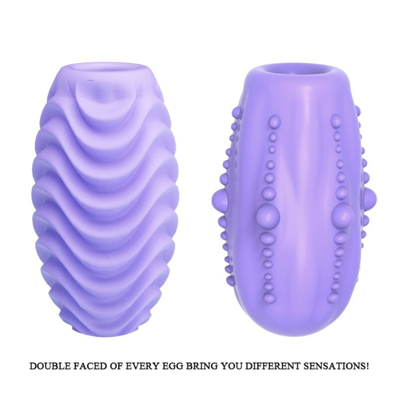 Pretty Love - Oeuf Masturbateur Lilas Double Face - Image 3