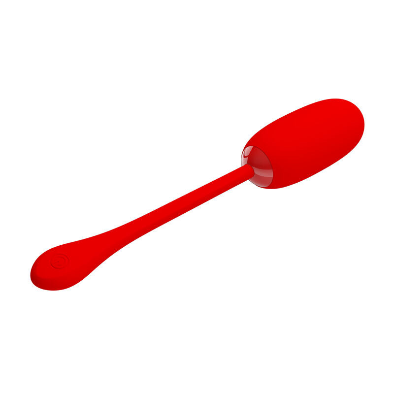 Pretty Love - Oeuf Vibrant Julius Imperméable-Rechargeable Rouge - Image 2