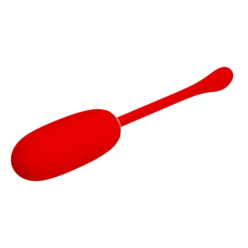 Pretty Love - Oeuf Vibrant Julius Imperméable-Rechargeable Rouge - Image 4