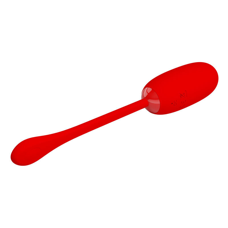 Pretty Love - Oeuf Vibrant Julius Imperméable-Rechargeable Rouge - Image 5