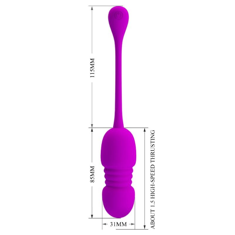 Pretty Love - Oeuf Vibrant Rechargeable Callie Violet - Image 5